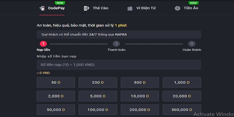 Làm sao để nạp tiền DABET nhanh chóng và đúng cách?