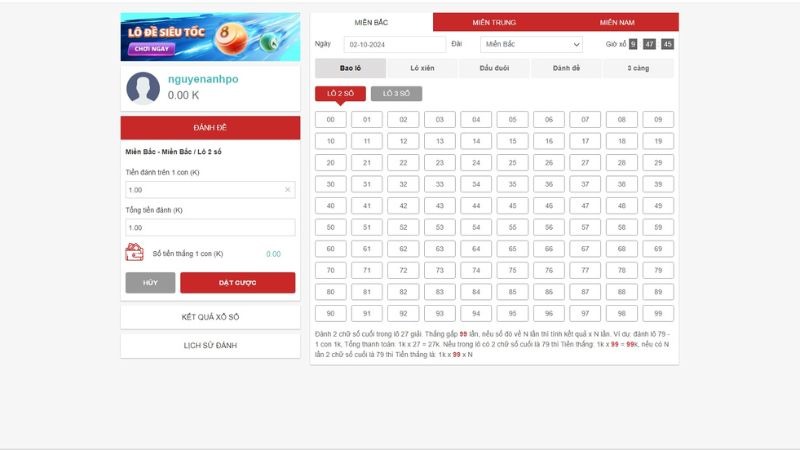 Tỷ lệ thưởng cao đến bất ngờ tại DABET