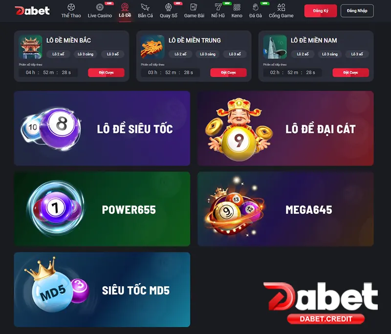 Xổ số DABET - Cơ hội đổi đời cùng những con số nhiệm màu